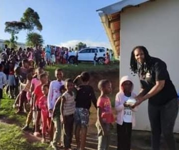 Children receiving meals