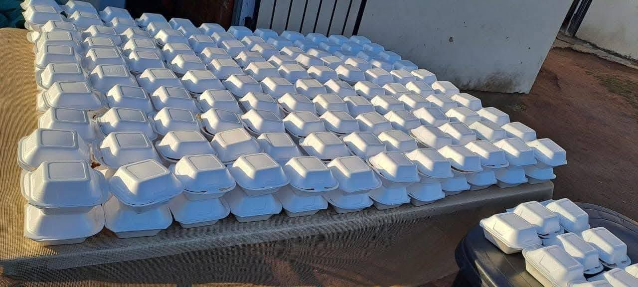 Hot meals packed and ready